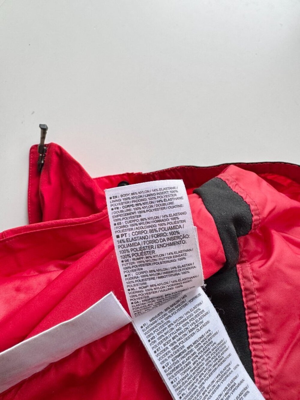 SALOMON Speed AdvancedSkin Dry Red Nylon Ripstop Ski Shell Jacket, Size M - Picture 16 of 16